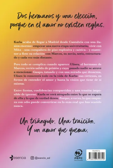 Contraportada Si decido arriesgarme