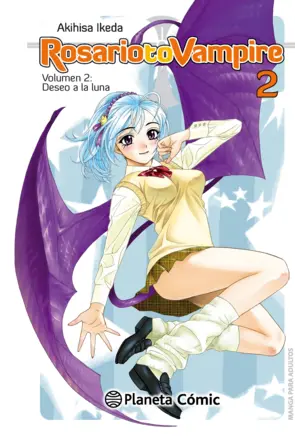 Portada Rosario to Vampire nº 02/10 (Nueva edición)