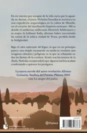 Miniatura contraportada El sueño de Troya