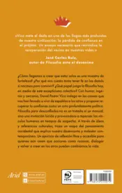 Miniatura contraportada Filosofía para desconfiados