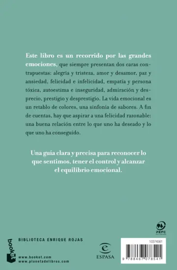 Contraportada Comprende tus emociones