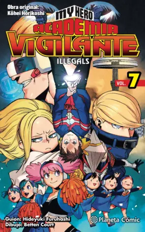 Portada My Hero Academia Vigilante Illegals nº 07/15
