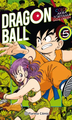Portada Dragon Ball Color Origen nº 5/8