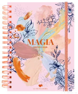 Portada Agenda anual diaria 2026 La Vecina Rubia