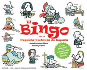 Contraportada El Bingo de la Pequeña historia de España