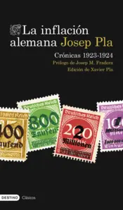 Portada La inflación alemana. Crónicas 1923-1924