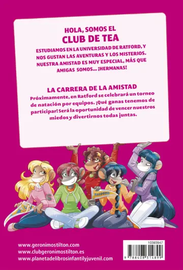 Contraportada La carrera de la amistad