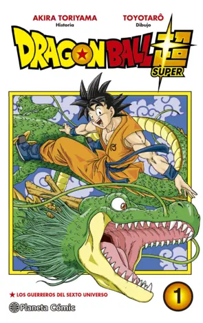 Portada Dragon Ball Super nº 01
