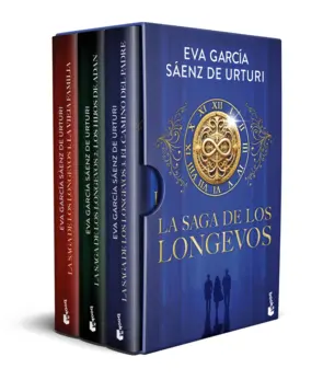 Portada Estuche La saga de los longevos