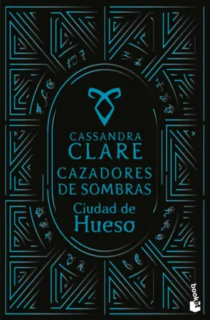 Portada Ciudad de hueso (Cazadores de sombras, 1)