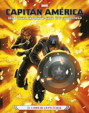 Portada Capitán América. El Soldado de invierno. Libro de la película