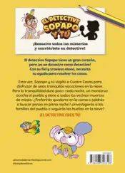 Miniatura contraportada El detective Sopapo y tú 7. El caso del monstruo de las nieves