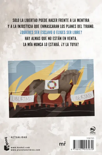 Contraportada Libertad o tiranía