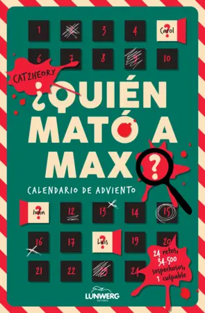 Portada ¿Quién mató a Max? Calendario de adviento