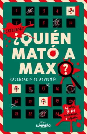 Portada ¿Quién mató a Max? Calendario de adviento