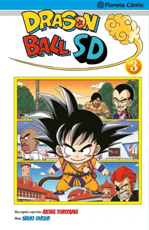 Portada Dragon Ball SD nº 03