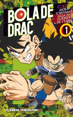 Portada Bola de Drac color Saiyan nº 01/03