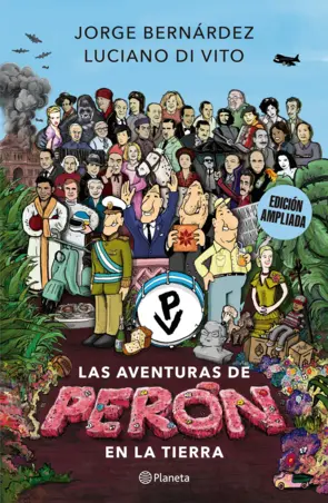 Portada Las aventuras de Perón en la tierra