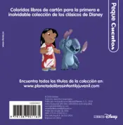 Miniatura contraportada Stitch. Stitch va al colegio. Pequecuentos