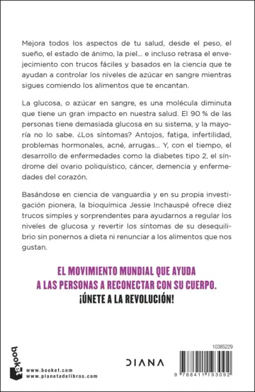 Contraportada La revolución de la glucosa