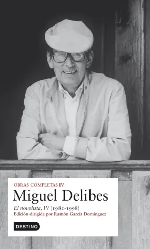 Portada O.C. Miguel Delibes - El novelista