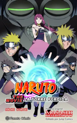 Portada Naruto Anime Comic La Torre Perdida