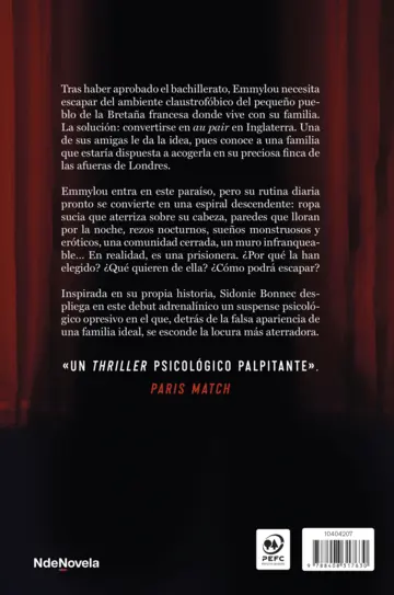 Contraportada El secreto de la niñera