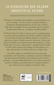 Miniatura contraportada La filosofía de Bitcoin