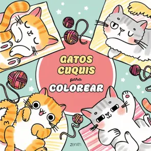 Portada Gatos cuquis para colorear