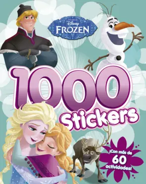 Portada Frozen. 1.000 stickers