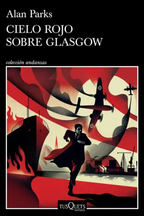Portada Cielo rojo sobre Glasgow (Serie Joseph Gunner 1)
