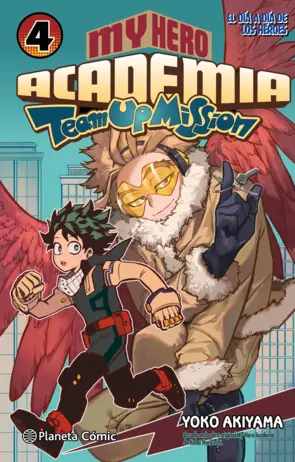 Portada My Hero Academia Team Up Mission nº 04