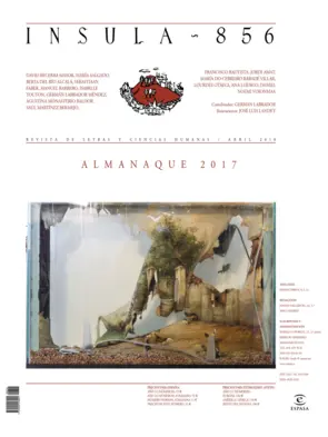 Portada Almanaque 2017 (Ínsula n° 856, abril de 2018)