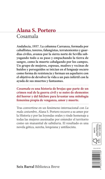 Contraportada Cosamala