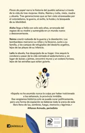 Miniatura contraportada Flores de papel
