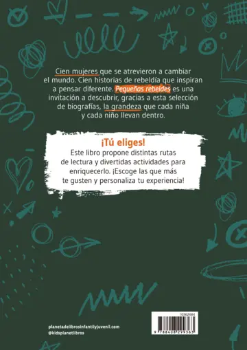 Contraportada Pequeñas rebeldes