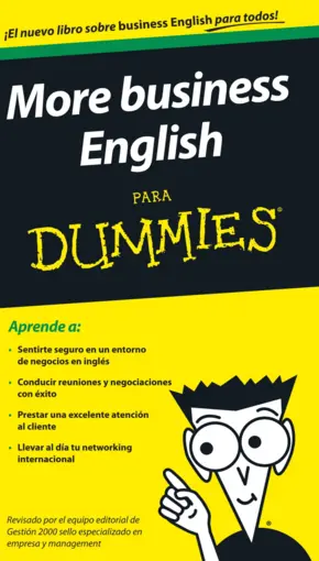 Portada More business English para Dummies
