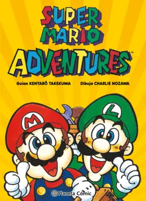 Portada Super Mario Adventures