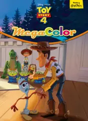 Portada Toy Story 4. Megacolor