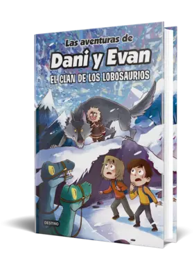 Portada Las aventuras de Dani y Evan 8. El clan de los Lobosaurios