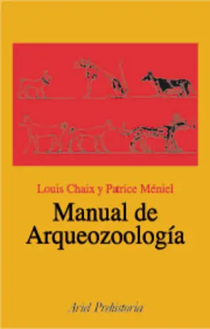 Portada Manual de Arqueozoología