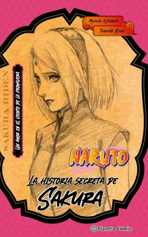 Portada Naruto. La historia secreta de Sakura (novela)