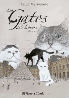 Portada Los gatos del Louvre nº 01