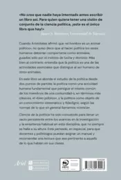 Miniatura contraportada Ciencia de la política