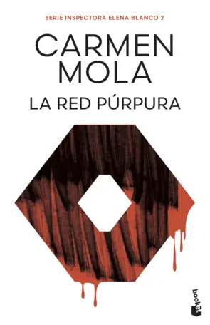 Portada La red púrpura (Inspectora Elena Blanco, 2)