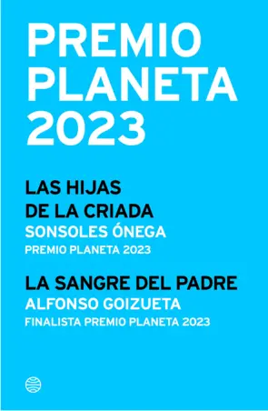 Portada Premio Planeta 2023: ganador y finalista (pack)