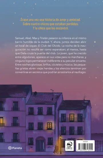 Contraportada El Club del Olvido (edición especial)