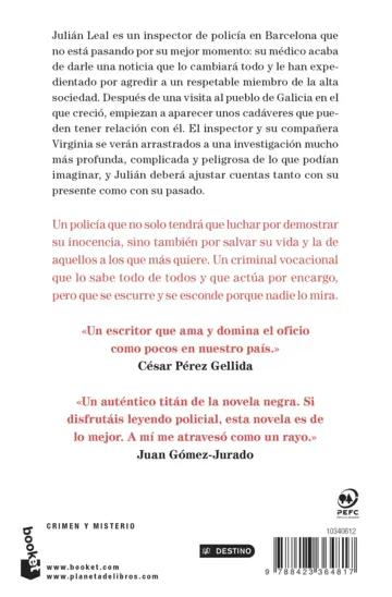 Contraportada Nadie en esta tierra