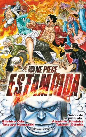 Portada One Piece Estampida (novela)