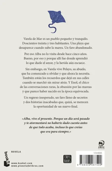 Contraportada El faro de los amores dormidos